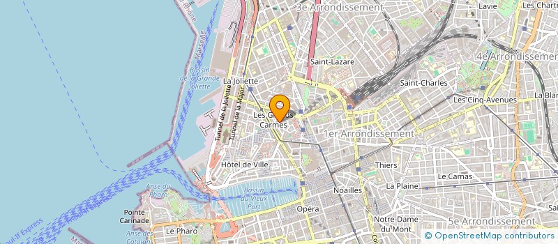 localisation de l'entreprise L EXPLORATION SOUS MARINE à MARSEILLE