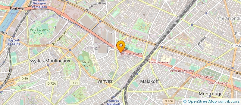 localisation de l'entreprise L'EXPOGRAPH à VANVES