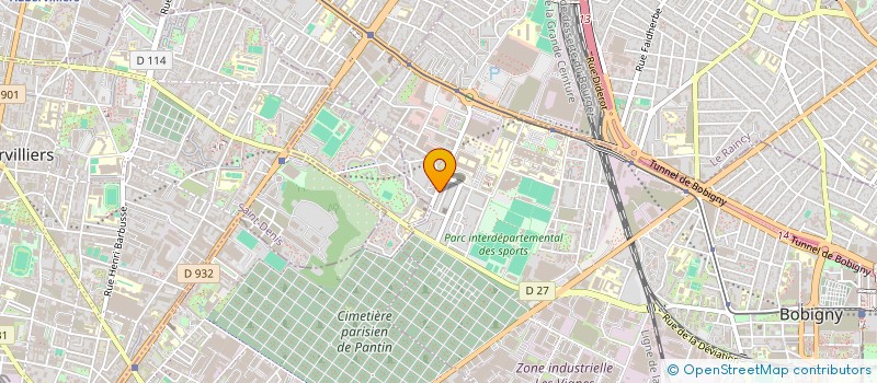 localisation de l'entreprise L'EXPRESS 2001 à BOBIGNY