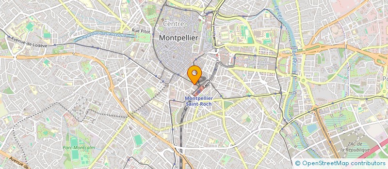 localisation de l'entreprise L'EXPRESS à MONTPELLIER