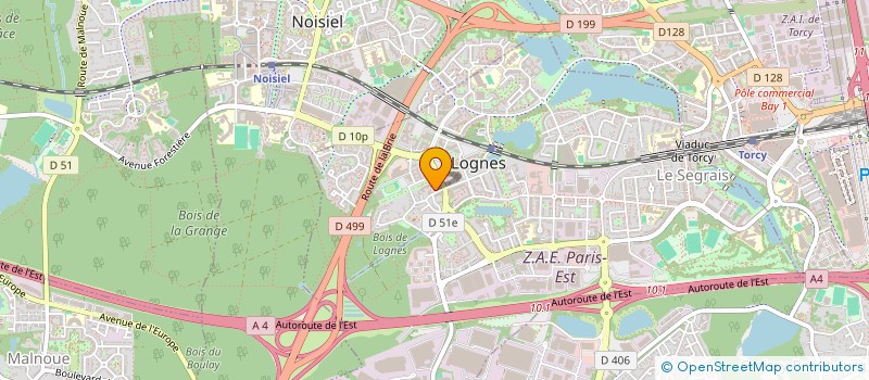 localisation de l'entreprise L'EXPRESS  LOGNES