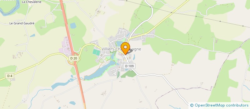 localisation de l'entreprise L'EXPRESS  VILLIERS-CHARLEMAGNE