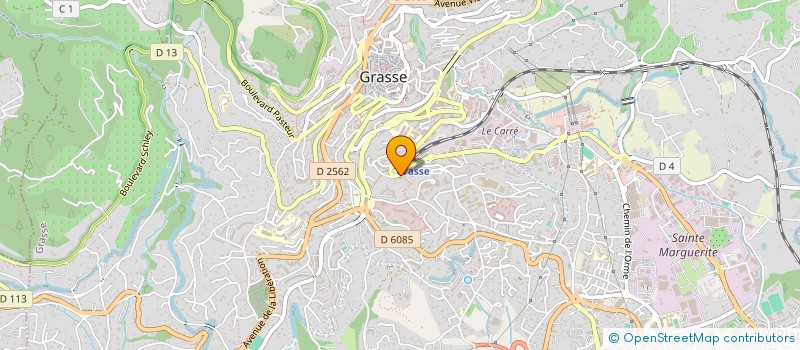 localisation de l'entreprise L'EXPRESS à GRASSE