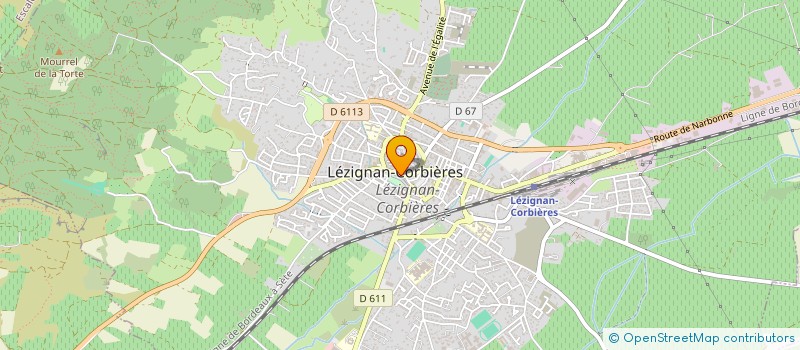localisation de l'entreprise L'EXPRESS D'IRIS à LEZIGNAN-CORBIERES