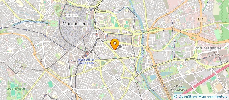 localisation de l'entreprise L'EXPRESS D'OR à MONTPELLIER