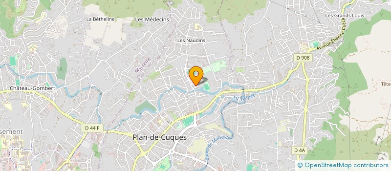 localisation de l'entreprise L EXPRESSION DES ARTS I à PLAN-DE-CUQUES