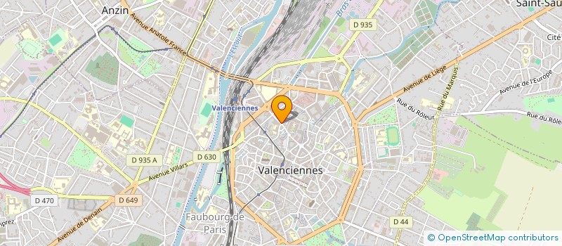 localisation de l'entreprise L'EXQUIS à VALENCIENNES