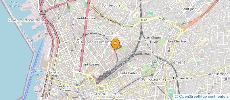 localisation de l'entreprise L'EXTERIEUR à MARSEILLE