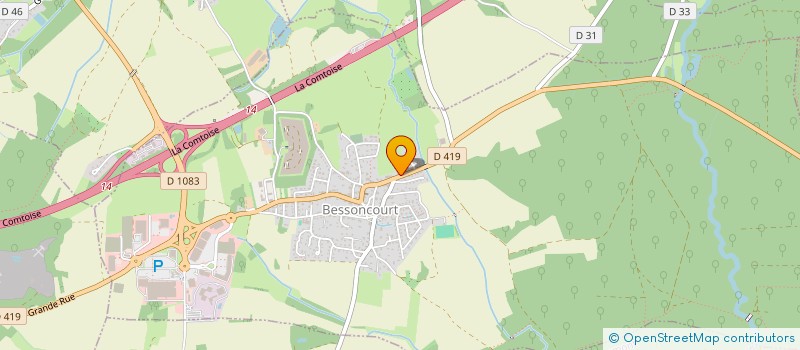 localisation de l'entreprise L'EXTRA VRAC à BESSONCOURT