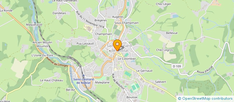 localisation de l'entreprise L'EXTREME FOOD à SAINT-JUNIEN