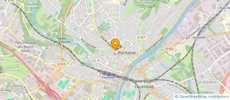localisation de l'entreprise L'EXTREME FORCE ET MINCEUR à PONTOISE