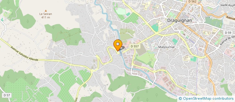 localisation de l'entreprise L'EXULTOIRE DRAGUIGNAN  DRAGUIGNAN