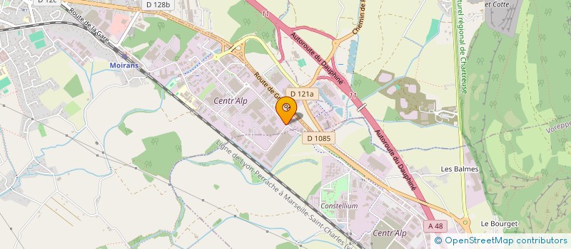 localisation de l'entreprise L'EYGALA  MOIRANS