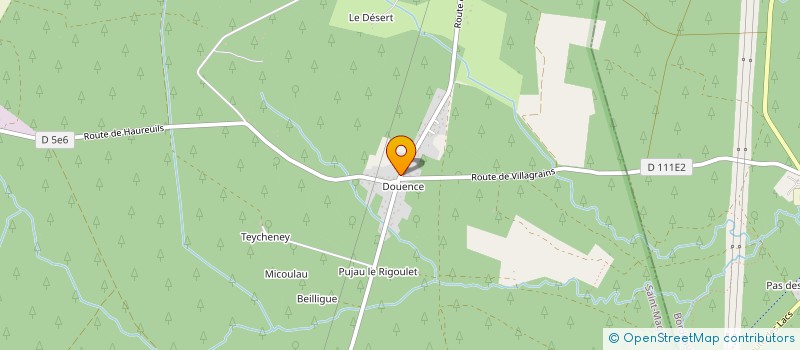 localisation de l'entreprise L'EYRE DES FORMATIONS  SAINT-MAGNE