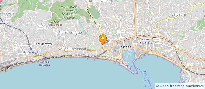 localisation de l'entreprise L&F ACCESS à CANNES