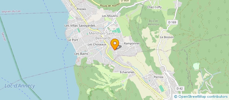 localisation de l'entreprise L.F.D.S. à ALEX