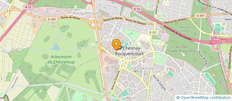 localisation de l'entreprise L.F.E. à LE CHESNAY-ROCQUENCOURT