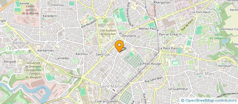 localisation de l'entreprise L.F.G. FINANCIERE  GOUESNOU