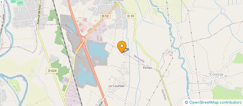 localisation de l'entreprise L F H R à VARILHES
