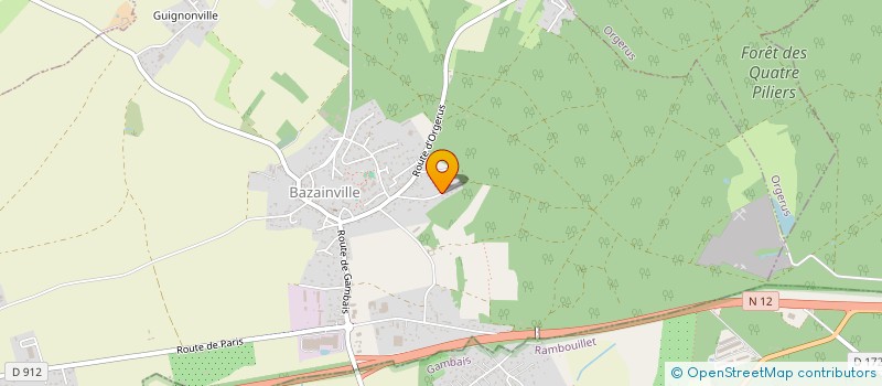 localisation de l'entreprise L&F INVEST à BAZAINVILLE