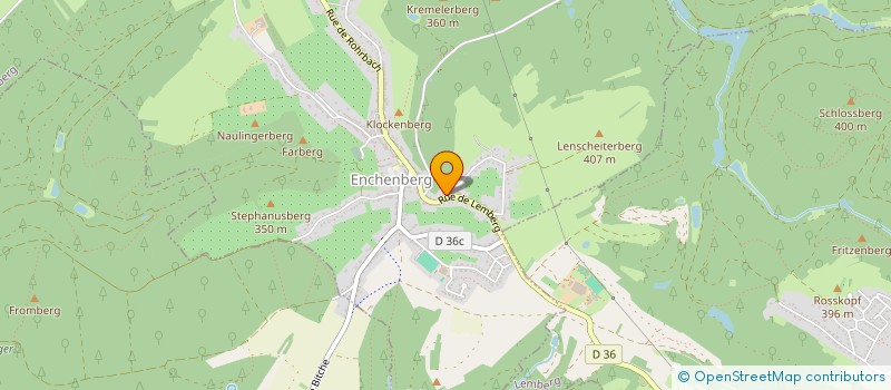 localisation de l'entreprise L.F. TUYAUTERIE DE L'EST  MONTBRONN