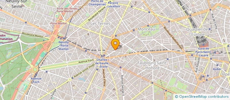 localisation de l'entreprise L.F.V IMMO  PARIS