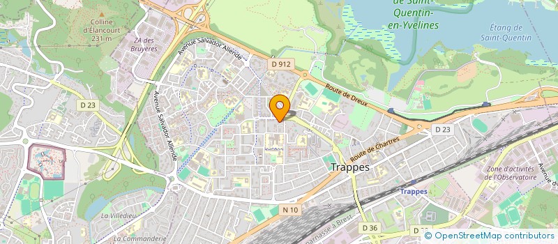 localisation de l'entreprise L'FIL à TRAPPES