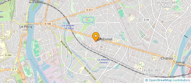 localisation de l'entreprise L FOR LESSONS à LE VESINET