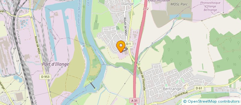 localisation de l'entreprise L.FORMATION  ILLANGE