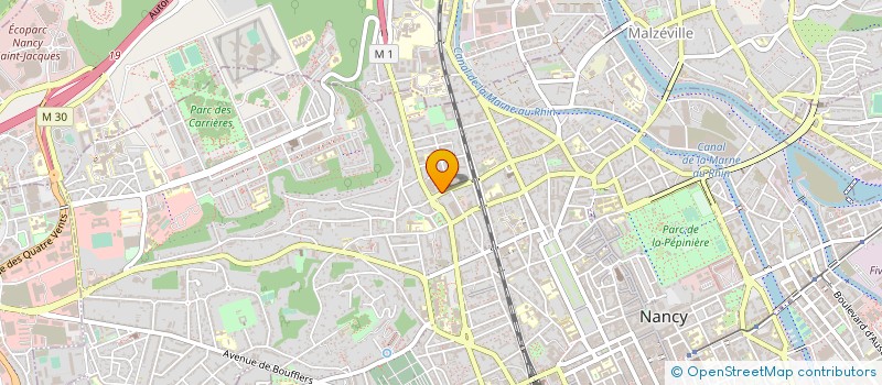 localisation de l'entreprise L FORMATION  NANCY