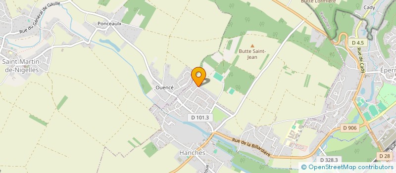 localisation de l'entreprise L&FORMATION à HANCHES