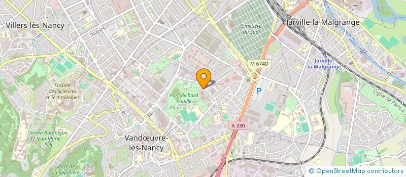 localisation de l'entreprise L'FORME  VANDUVRE-LES-NANCY