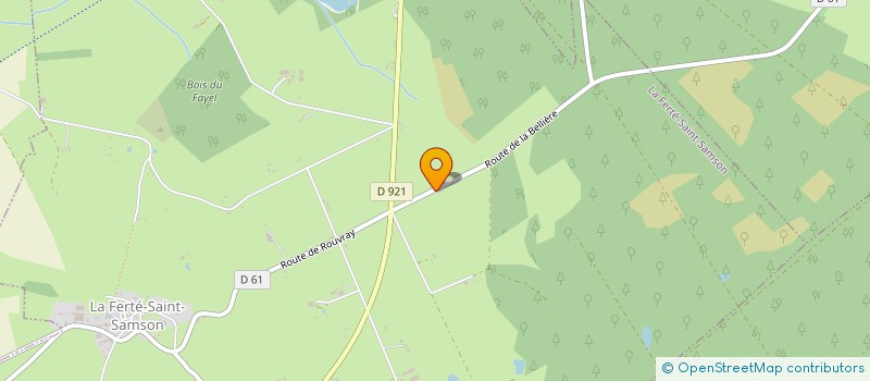 localisation de l'entreprise L.G.2.T  SAUMONT-LA-POTERIE