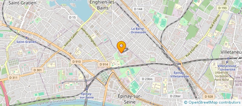 localisation de l'entreprise L.G. à EPINAY SUR SEINE