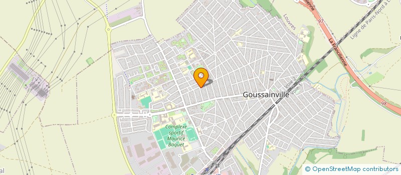 localisation de l'entreprise L.G.A. à GOUSSAINVILLE