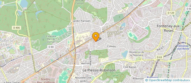 localisation de l'entreprise L G A DIFFUSIION à CLAMART