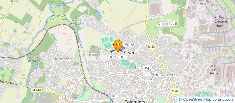 localisation de l'entreprise L&G ASSOCIES à COLOMIERS