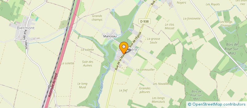 localisation de l'entreprise L.G.B AUTO  LABERLIERE