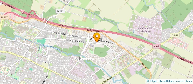 localisation de l'entreprise L.G.B.E.C GANZAGAIN BASSI-LORRY EXPERTISE COMPTABLE à PAU