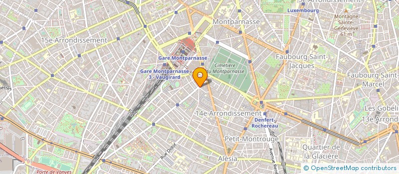 localisation de l'entreprise L G B P à PARIS
