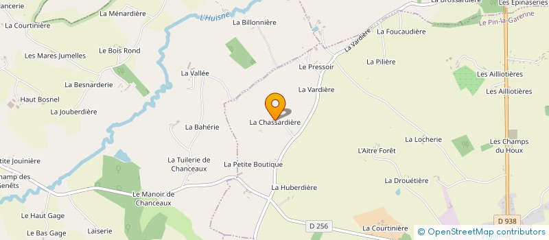 localisation de l'entreprise L.G.C à LE PIN-LA-GARENNE