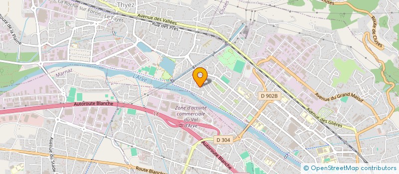 localisation de l'entreprise L.G. CONSTRUCTIONS  CLUSES