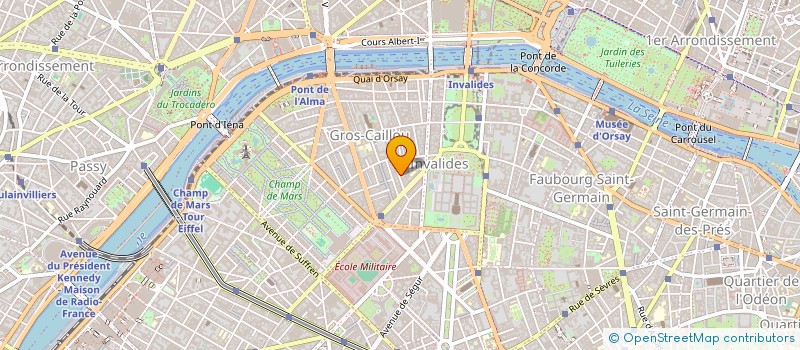 localisation de l'entreprise L G DEVELOPPEMENT  PARIS