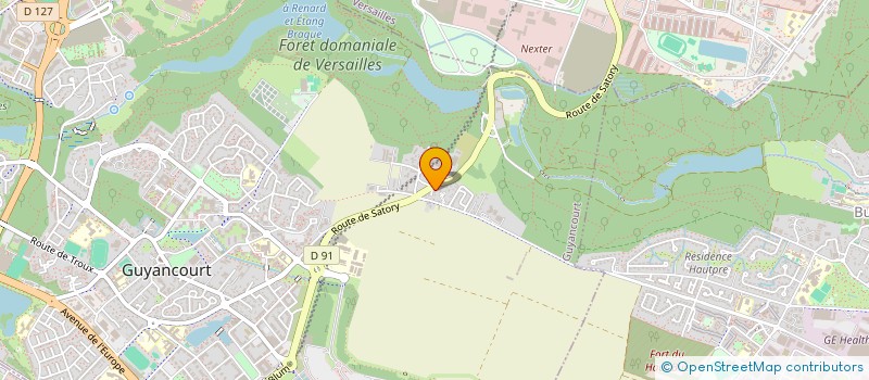 localisation de l'entreprise L&G ET ASSOCIES  GUYANCOURT