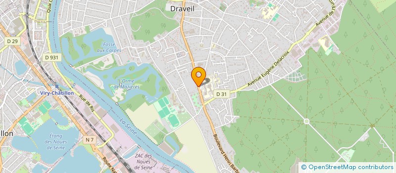 localisation de l'entreprise L-G-FORMATION SECURITE SURETE à DRAVEIL