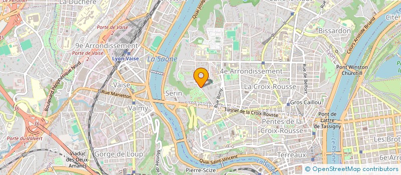 localisation de l'entreprise L.G.H. DEVELOPPEMENT  SAINT-CYR-AU-MONT-D'OR