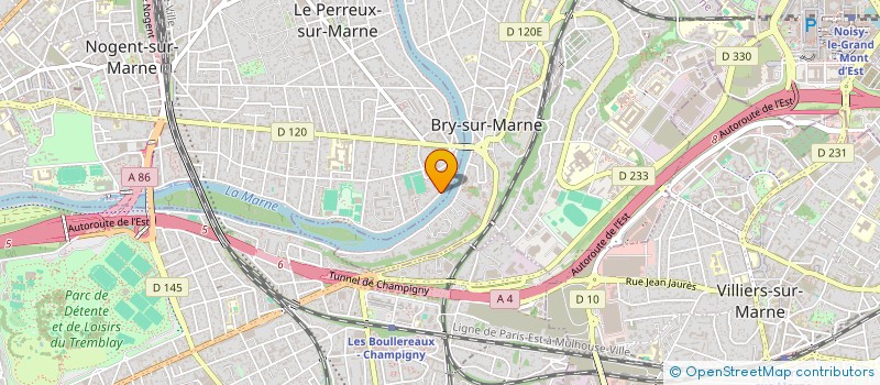localisation de l'entreprise L.G.I à LE PERREUX-SUR-MARNE
