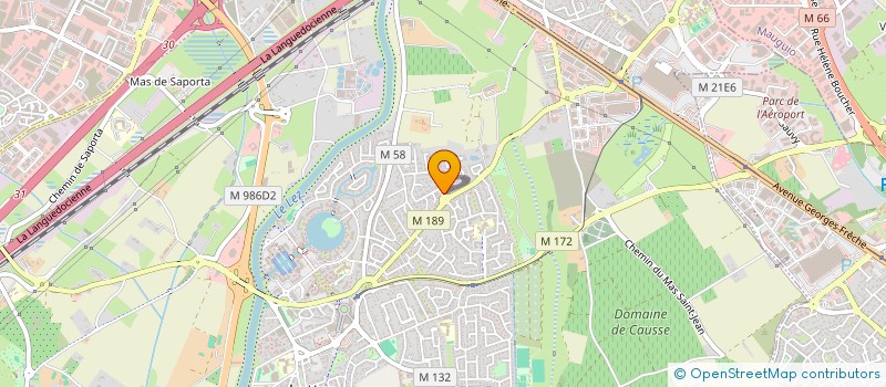 localisation de l'entreprise L G I CARROSSERIE à LATTES