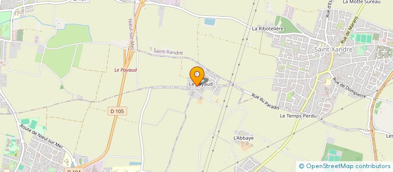 localisation de l'entreprise L G IMMO  NIEUL-SUR-MER