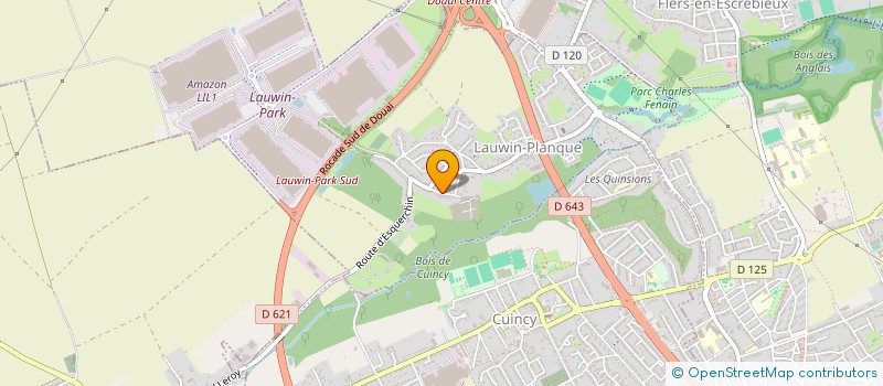 localisation de l'entreprise L&G IMMO  LAUWIN-PLANQUE